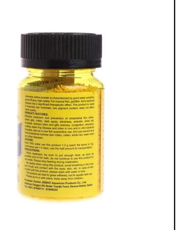 Fish for aquarium fish for 51 g Yellow powder for ornamental fish Treat only aquarium accessories for Betta fish - Buy Online on GoSupps.com