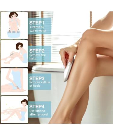 Crystal Hair Removal Stone for Men & Women | Painless Hair Removal Tool for Back Arms & Legs - Buy Online on GoSupps.com