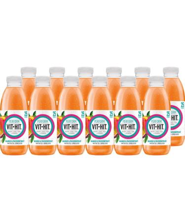 Vit Hit Energy Drink 12x500ml (Perfrom - Orange + Mango + Passionfruit) - Buy Online on GoSupps.com