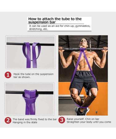 Pull Up Assistance Bands & Resistance Bands Set | Fitness Bands for Home Gym & Resistance Training - Buy Online on GoSupps.com