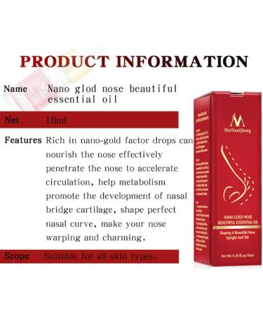 Symeas Nose Lift Up Essential Oil Firming Nourishing Nose Massage Massage Essential Oil Nose Makeup Remover Essence Nose Augment Rhinoplasty Nasal Bone Remodeling Serum - Buy Online on GoSupps.com