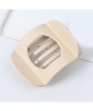 Hollow Square Hair Clips Strong Holds Hair Hair Clamps Hair Claw Clips Hair Barrettes Hair Accessories Gray Blue - Buy Online on GoSupps.com