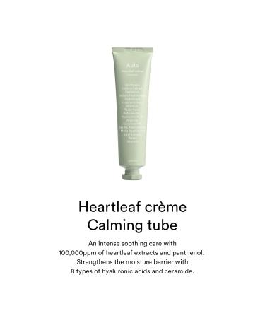 Abib Heartleaf Creme Calming Tube - Soothing Moisturizer for Dryness | 2.54 Fl Oz - Hydrating Skin Care - International Shipping Available - Buy Online on GoSupps.com