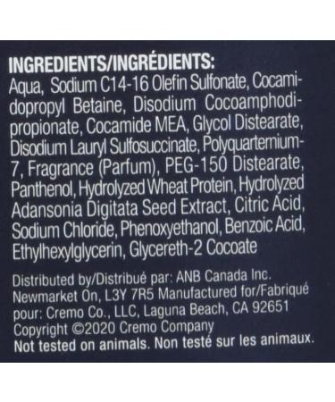 Cremo Shampoo 2-In-1 Reserve Blend Distillers 16oz / 473 ml (Pack of 1) - Buy Online on GoSupps.com