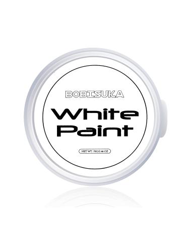 BOBISUKA White Face and Body Paint - Professional Oil Based Creamy Palette for Halloween, Stage, Cosplay, Clown Makeup - Non Toxic (Large 70g/2.46oz) - Buy Online on GoSupps.com