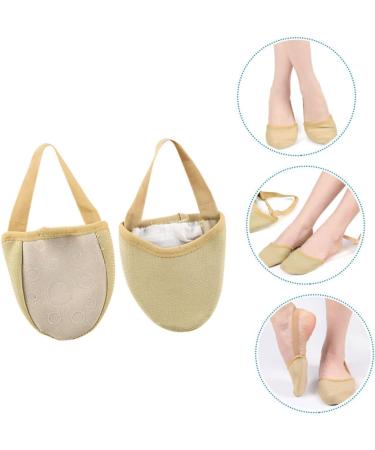 FOMIYES Yoga Toe Protector - 4 Pairs Non-Slip Forefoot Pads | Breathable Sweat-Absorbent Cushioning for Comfort | Anti-Skid Shoe Inserts for Yoga & Dance - Buy Online on GoSupps.com