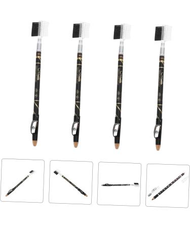 FOMIYES 16 Pcs Two-in-one Eyebrow Pencil Eyebrow Pen Eyebrow Makeup Tools Woman Eyebrow Pencils Girl - Buy Online on GoSupps.com