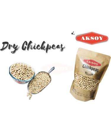 Aksoy Premium Quality XL Size Dry Chickpeas (12mm) - 1.25KG - Buy Online on GoSupps.com