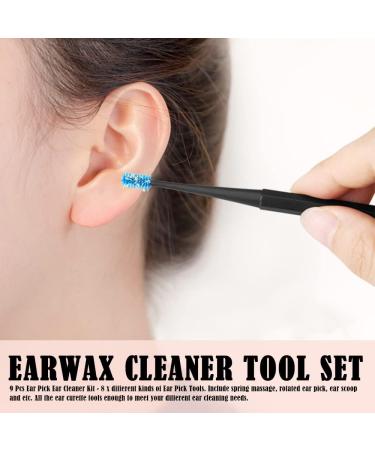 9-Piece Stainless Steel Rose Gold Ear Picks Set for Earwax Removal - Ideal for Adults and Kids - Buy Online on GoSupps.com