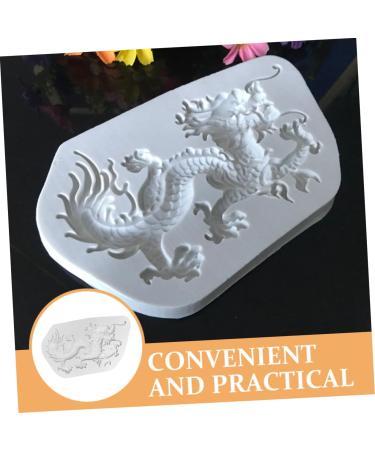 STOBOK Mold Chocolates Baking Tool Silicone Candy Party Chocolate DIY Chocolate Mould Chocolate Making Tools Fondant Making Baking Supplies Dragon Shape Clay Fudge Silica Gel - Buy Online on GoSupps.com