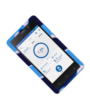 New Premium Silicone Case for Omnipod Dash PDM (Personal Diabetes Manager) (Mix/NVBLWH)