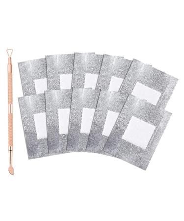 luxurious Gel Polish Remover Set - Foil Nail Strips for Easy and Mess-Free Removal 300 Pieces.