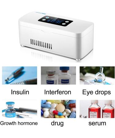 RZM Portable Insulin Cooler Case Keeping Mini Insulin Cooler Car Refrigerator Keeps Diabetes Medication Cool and Insulated (Size : with Lithium Battery) - Buy Online on GoSupps.com