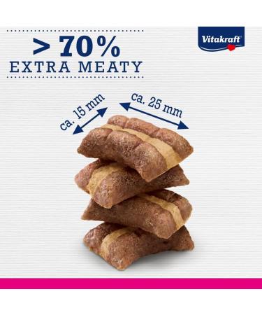 Vita Power Cat Yums - Extra Meaty Liver Sausage Cat Snack | Sugar & Cereal Free Treat (40g) - Buy Online on GoSupps.com