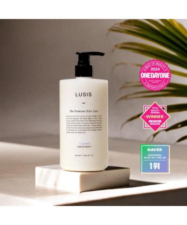 LUSIS Crystal Hair Treatment Conditioner - Silky Moisture-Rich Hair Clinic 500ml | Floral Scent - Buy Online for International Shipping - Buy Online on GoSupps.com
