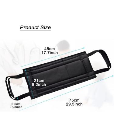 Padded Bed Transfer Moving Belt Wheelchair Bed Nursing Lift Belt with Handles for Seniors Elderly Handicap Patient Care Safety Mobility Equipment Transfer Sling Gait Belt Transfer Belts - Buy Online on GoSupps.com