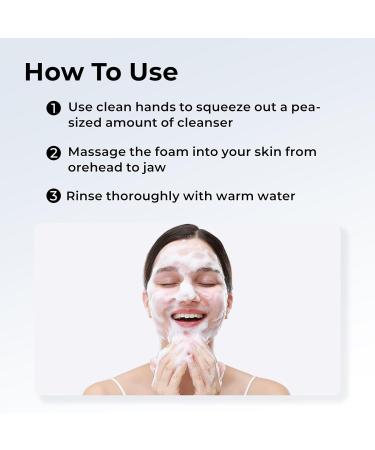 +WIS+ Deep Cleansing Facial Wash Cleanser with Skin-Friendly Amino Acids Daily Mild Face Cleanser for Sensitive Skin PH Balancing (3.5fl.oz/100g) - Buy Online on GoSupps.com