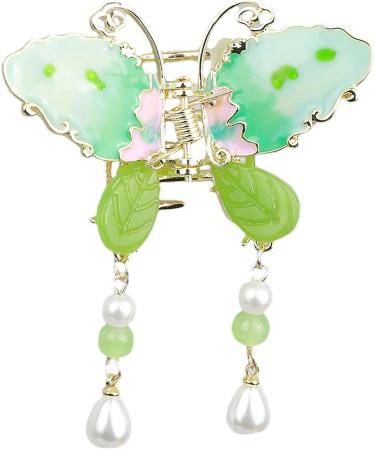 Butterflies Tassel Hair Clip | 3D Butterflies Clips | Hair Fashion Accessories Elegant Tassel Butterflies Hairpins Alloy Barrettes Tassel Butterflies -Shaped Hair Clip for Ladies Girls - Buy Online on GoSupps.com