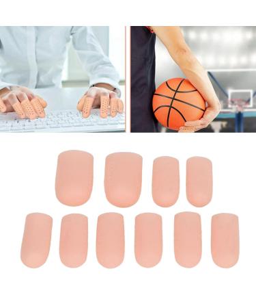 Soft Gel Toe Protectors - 10pcs Silicone Caps for Ingrown Toenails & Foot Pain Relief - Buy Online on GoSupps.com