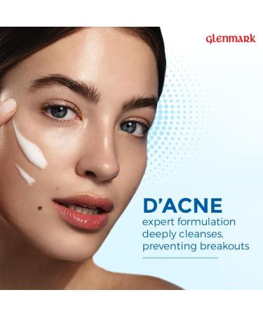 D'Ac.ne Soft Face Wash - Unclogs Pores Prevents Pimples | 1% Glycolic Acid & Niacinamide | Oily & Acne-Prone Skin | 100 ml - Unisex - Buy Online on GoSupps.com
