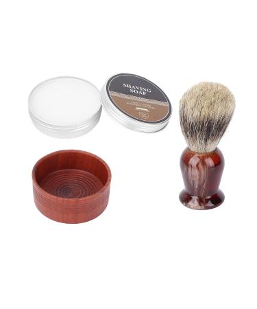 Men's Beard Shaving Set - Complete Grooming Kit with Brush Foam Bowl & Soap | Perfect Christmas Gift for Men - Buy Online on GoSupps.com