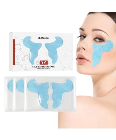 XIAOXIAOYU Patches For Eyes | Cooling Eye Care | Moisturizing Effective Safe Natural Easy To Use Dark Eye Patches Reduce Puffy Eyes Fine Lines Under Eye Bags Smooth Eye Revitalise