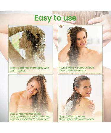 Premium Hair Growth Serum | Accelerate Hair Growth for Men & Women | Anti-Hair Failure & Thickening Formula - Buy Online on GoSupps.com