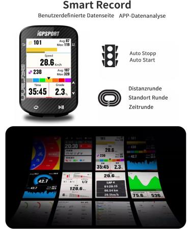 IGPSport BSC300S Bicycle Computer - Waterproof Color Screen Bluetooth GPS Navigation Speedometer & More | Your Ultimate Cycling Companion - Buy Online on GoSupps.com