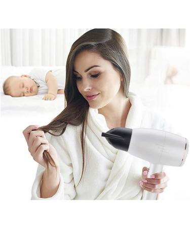 Professional Hair Dryer 1600W Ionic Hairdryer Lightweight Hairdryer Quiet Blow Dryer Fast Dry Dryer with 3 Speeds Cold Shot Button DC Motor Diffuser & Concentrator for Travel Salon Home Use Gray - Buy Online on GoSupps.com