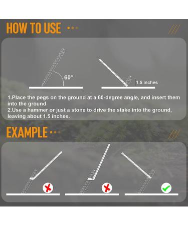 16PCS Red Aluminium Tent Stakes - Heavy Duty, Lightweight, Durable & Safe Metal Camping Pegs - Buy Online on GoSupps.com