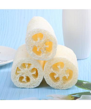 EXCEART 6pcs Loofah Scrub Shower Sponge Pads - Exfoliating Luffa Bath Sponges for a Refreshing Clean | Soft Body Loofah Pad & Shower Pouf - Buy Online on GoSupps.com