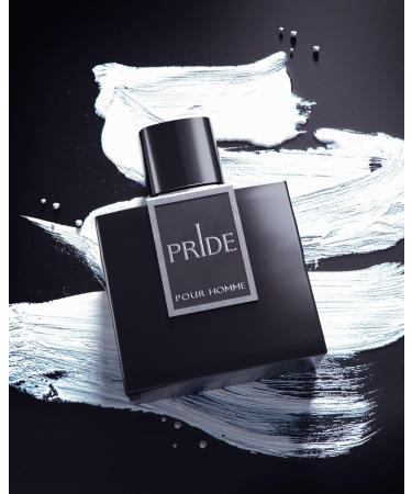 Pride Pour Homme Eau de Parfum 3.4 Fl. Oz Strong Fresh Sporty Fragrance with Apple Lavender and Cedarwood - Buy Online on GoSupps.com