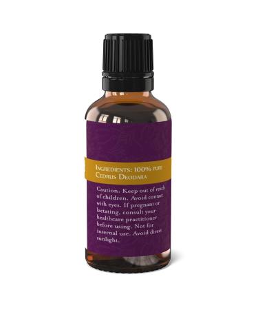 ArOmis Organic Cedarwood Essential Oil - 100% Pure Therapeutic Grade - Undiluted, Premium Oil - 150 Micron Filtered, Perfect for Aromatherapy Diffusers (30ml / 1 fl oz) - Buy Online on GoSupps.com