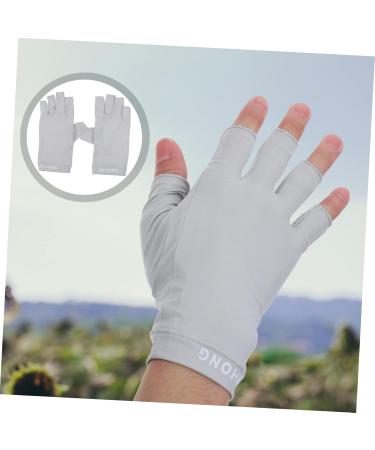FRCOLOR 2 Pairs UV Gloves Manicure Gloves Fingerless Gloves for Women UV Protection Nail Gel Women's Gloves Nail Lamp Light UV Hand Protection Nail Gloves Anti-UV Shield Fabric - Buy Online on GoSupps.com