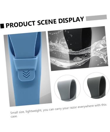 Shop Minkissy 4-Piece Dermaplane Razor Set | Travel Makeup Carrier & Shaver Holder | Silicone Razor Bag for Perfect Travel Shaving - Buy Online on GoSupps.com