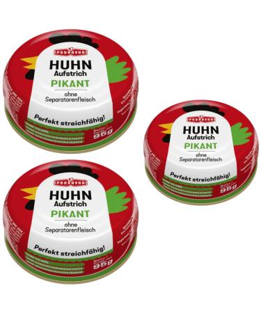 Pufai Podravka Pikant Chicken Spread Chicken Spread with Chicken Sauce 95g x 3 Canned
