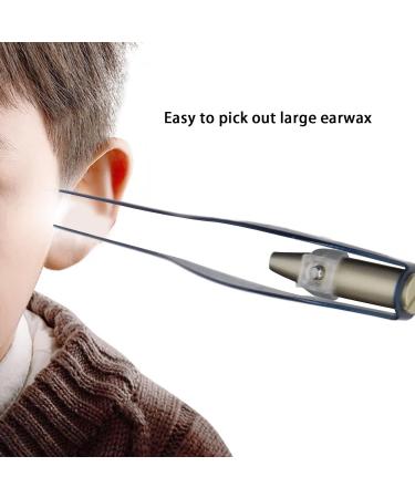 Portable LED Light Ear Pick Set with Tweezers & Storage Box - Stainless Steel Ear Wax Removal Tool for Daily Ear Health Care - Buy Online on GoSupps.com