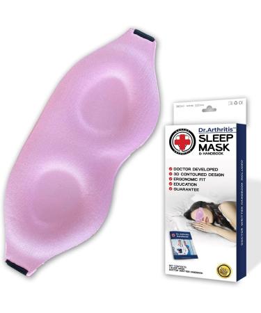 Dr. Arthritis Copper Wrist Brace Bundle with Pink Sleep Eye Mask - Buy Online on GoSupps.com