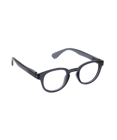 Peepers by PeeperSpecs unisex adult Smith Blue Light Blocking Reading Glasses Gray 46 US