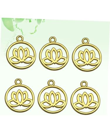 VILLCASE 200 Pcs Charms Lotus Flower Crafts Making Hat Base for Making Hats Flower Charms Lotus Charm Side Release Buckle Buddha Charms for Lotus Bracelet Charms Yoga Charms Pendant Jewelry - Buy Online on GoSupps.com