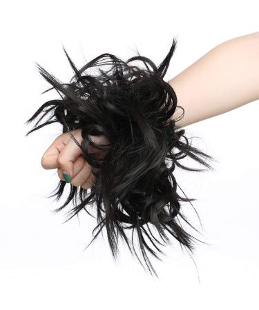 SEGO Hair Extensions Hairpiece Bun Hair Tie Updos Like Real Hair 45 G Dark Brown - Buy Online on GoSupps.com