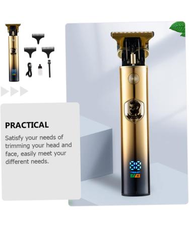 FRCOLOR Hair Clipper Set - Professional Barber Clippers & Mustache Trimmer for Men | Electric Hair Shaver with Digital Display & Titanium Alloy Design - Buy Online on GoSupps.com