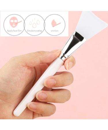 Olakin Face Mask Brush Hairless Silicone Cosmetic Scrapers Facial Mud Mask Applicator Brush for Applying Facial Mask Eye Mask Serum or DIY - Buy Online on GoSupps.com