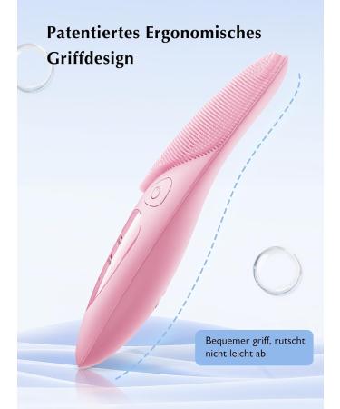 Coslus IPX7 Waterproof Electric Silicone Face Cleaning Brush - 4 Modes Rechargeable Pink for Deep Cleaning & Massage - Buy Online on GoSupps.com