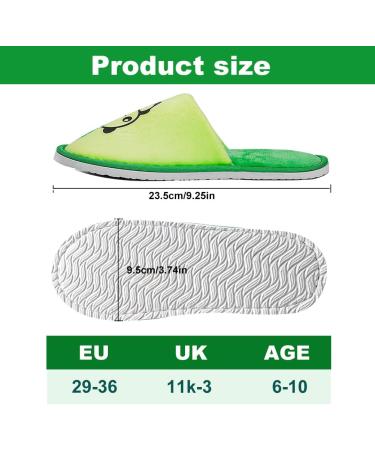 EQLEF Kinder Hausschuhe - Coral Hotel Slippers for Kids (6-10 Years) | Anti-Slip Thick Sole House Slippers for Girls - Perfect for Home & Travel - Buy Online on GoSupps.com