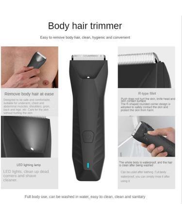 Buy Electric Hair Clipper & LED Shaver - Men's Body Groomer | Global Shipping Available - Buy Online on GoSupps.com