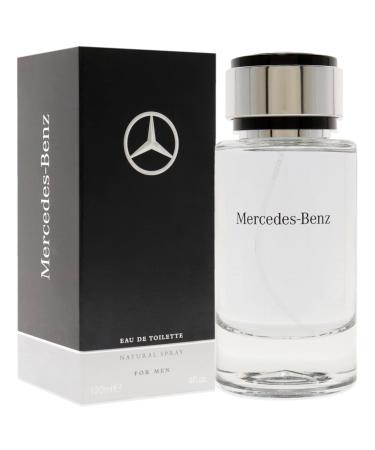 Mercedes-Benz For Men - Elegant Fragrance With Woody Sensual Musky Notes - Mesmerize The Senses With Original Luxury Men s Eau De Toilette Spray - Endless Day Through Night Scent Payoff - 4 OZ Fresh 4 Fl Oz (Pack of 1) - Buy Online on GoSupps.com
