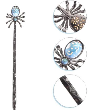 Beaupretty Bridal Hair Clip Hair Chopsticks Spider Hairpin Spider Hair Stick Spider Hair Chopstick Spider Hair Bun Spider Slide Pin for Women Girls(Black) Japanese Chopsticks - Buy Online on GoSupps.com