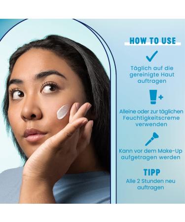 BIORE Aqua Rich UV - SPF 50 Light Moisture Fluid for Face - Non-Greasy UVA/UVB Sun Protection Ideal Under Makeup - 50ml - Buy Online on GoSupps.com