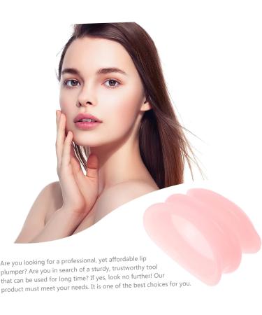 FRCOLOR 3 Pi ces L vres Pulpeuses Dispositif Rehausseur De L vres Outil Repulpant D'aspiration Des L vres Outil Pour Repulper Les L vres Des Dames Repulpant Les L vres Gel De Silice Rose - Buy Online on GoSupps.com